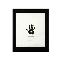 The Hand of Africa: An iconic image the world over, this print of Mandela’s right hand includes an outline that closely resembles the continent of Africa