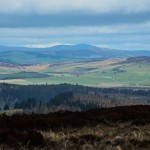 You can see stunning views when climbing the paths behind Raemoir