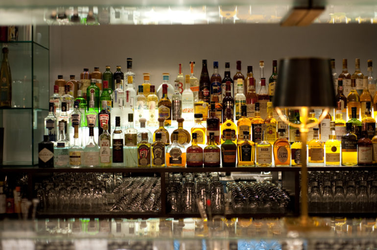 The wine list is broad and a selection of spirits and cocktails are also available 