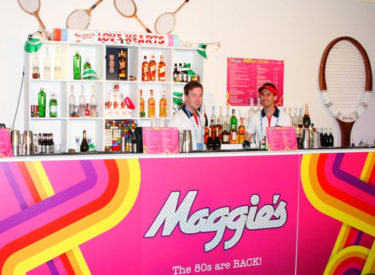 Maggie's Serve an Ace for The Queen's Club Members