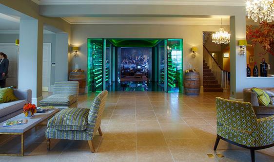 The Vineyard reception with the wine vault in the background