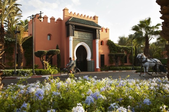 La Mamounia is a popular destination among celebrities 