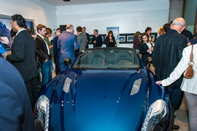 Air Partner hosted a preview of the new Aston Martin