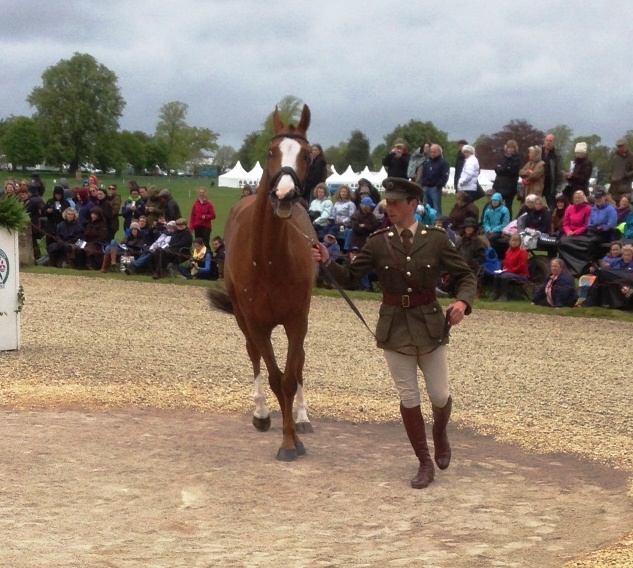 Geoff Curran in army attire