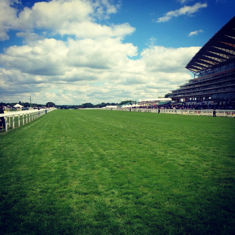 The Royal Village provides an excellent view of the racecourse 