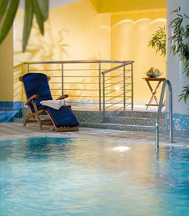 The Swimming Pool at the The Prague Marriott