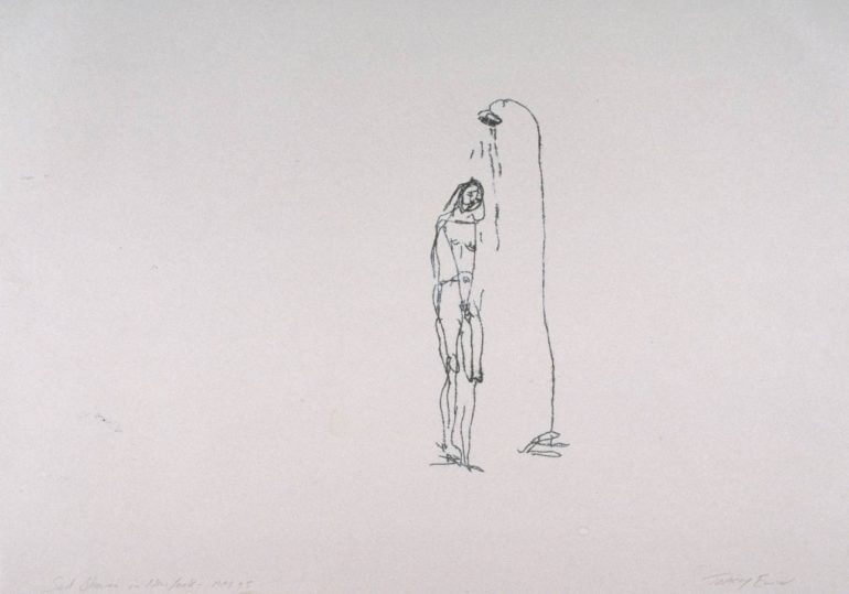 Sad Shower in New York 1995 by Tracey Emin born 1963