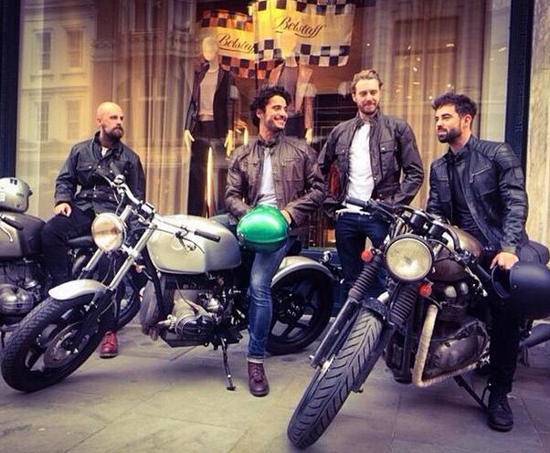 Belstaff bikers begin 'Back to our Routes'