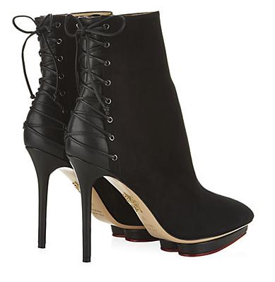 Lacing: Charlotte Olympia Boots