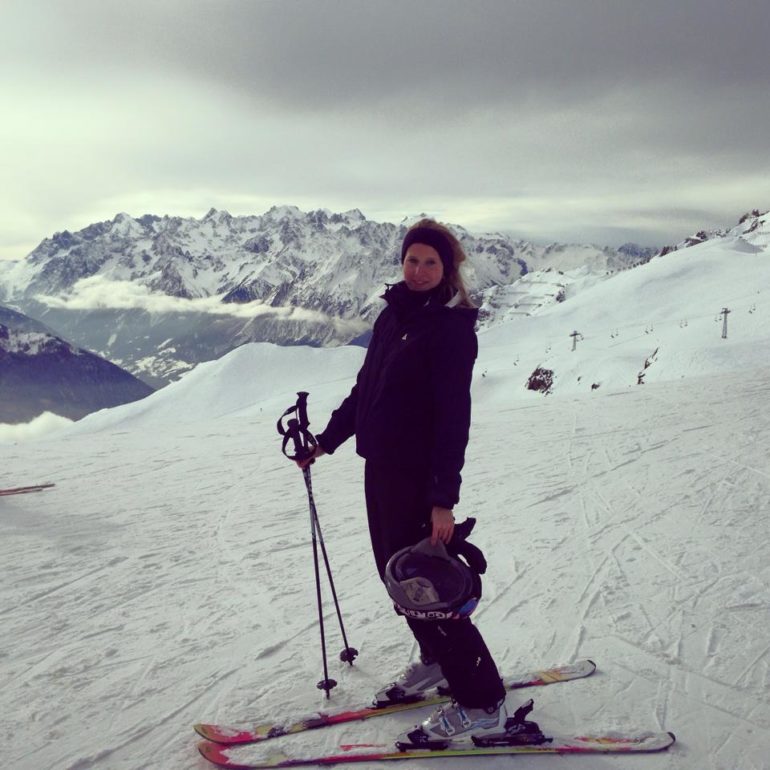 Our feature writer Baileigh Walsh exploring Verbier