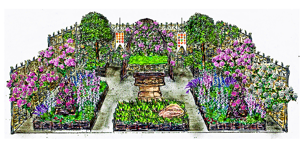 Surrey Magna Carta anniversary garden