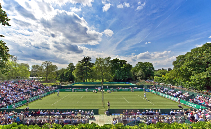 Centre Court at the Hurlingham Club