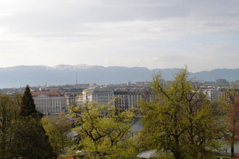 View from the lakeside room