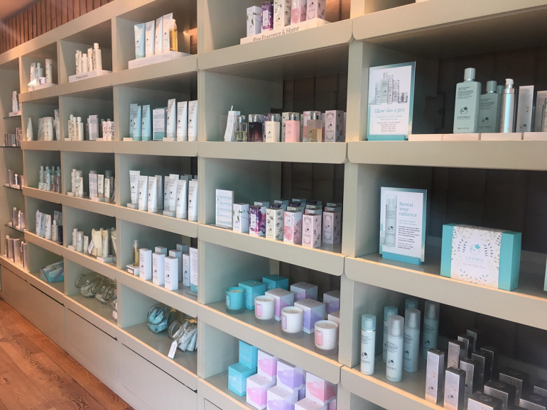 The Liz Earle store is like a sweet shop for beauty addicts