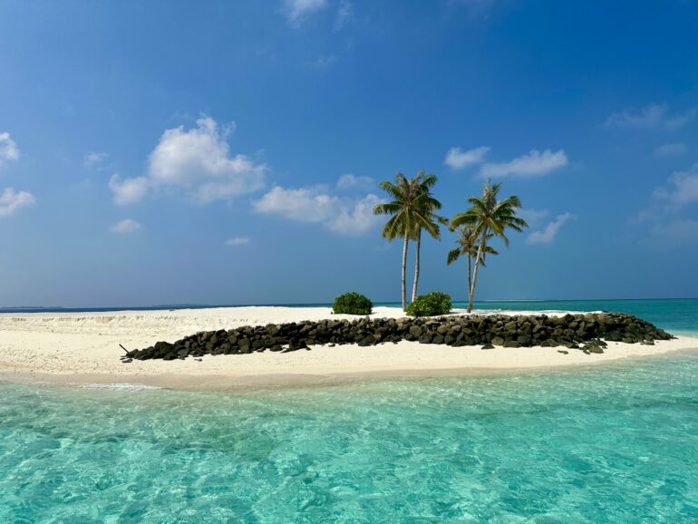 Remote islands near to the standard maldives