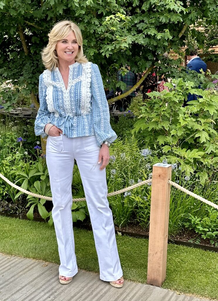 What to wear to Chelsea Flower Show 2023 - Anthea Turner