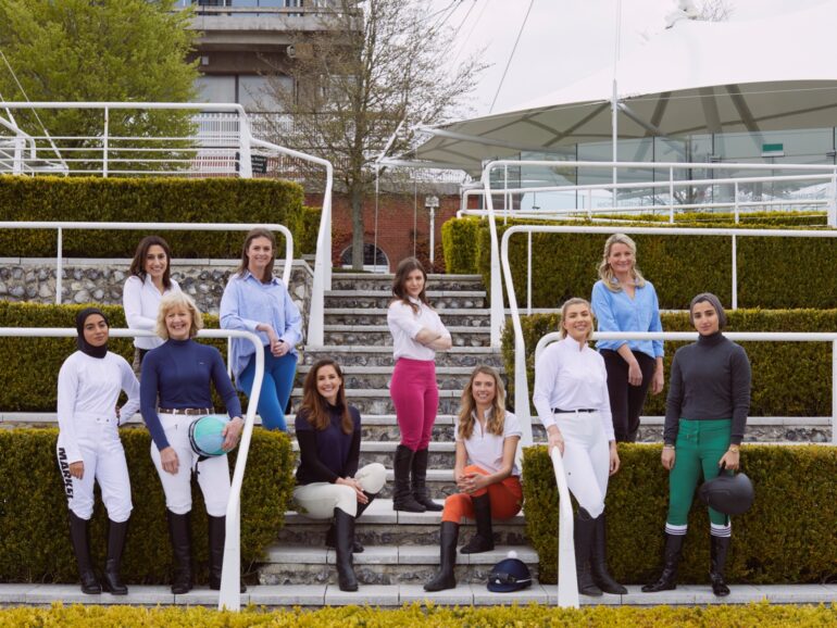 Some of the women riding in this year's Markel Magnolia Cup