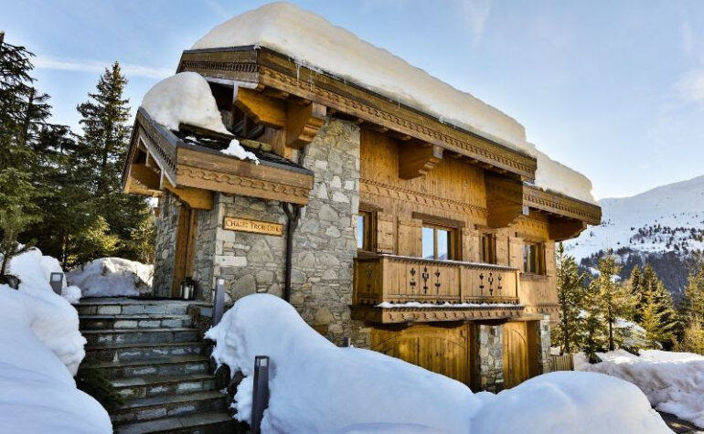 family ski chalet meribel