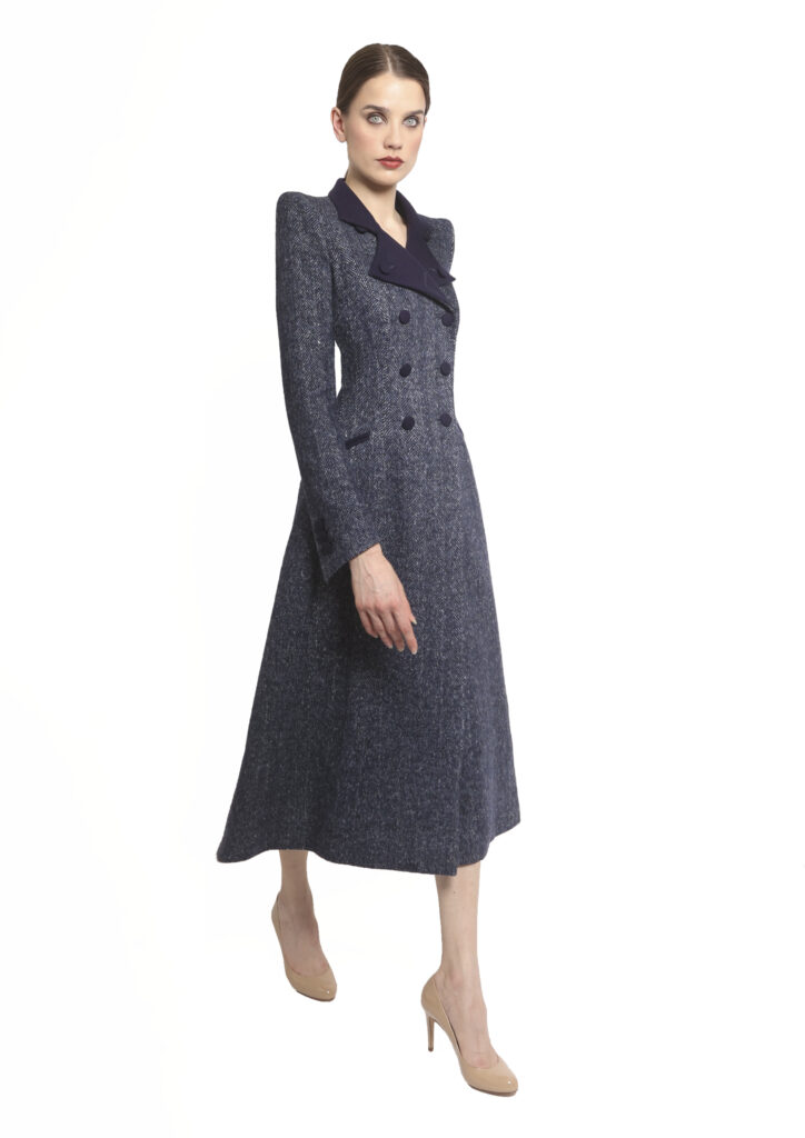 Catherine Walker has some lovely coats for planning what to wear to cheltenham races in march