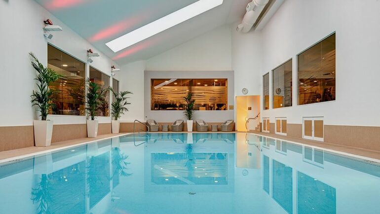 The swimming pool at the shelbourne in dublin