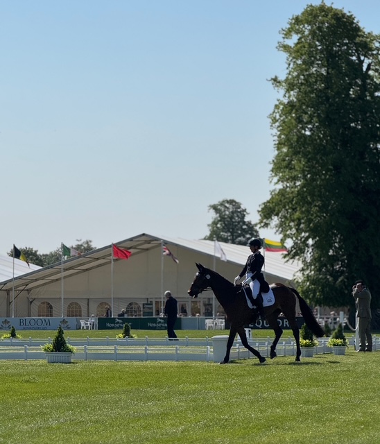 Georgie Goss in our Badminton Horse Trials photo gallery