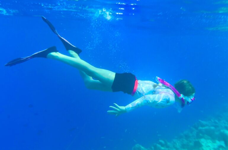 snorkelling at Oblu Helengeli Maldives
